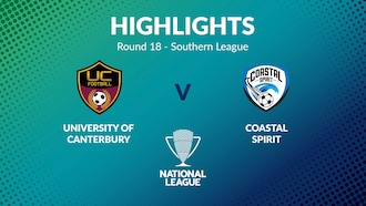  University of Canterbury - Coastal Spirit | Tour 18 | Southern League | Men's National League Regional Phase | Résumé vidéo