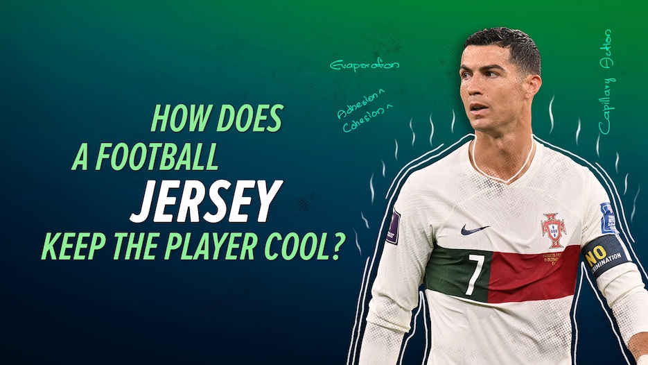 How does a football jersey keep the player cool? | Goal to Goal