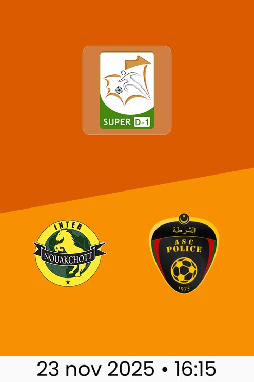 Inter Nouakchott vs ASC Police | Super D-1 2025/26