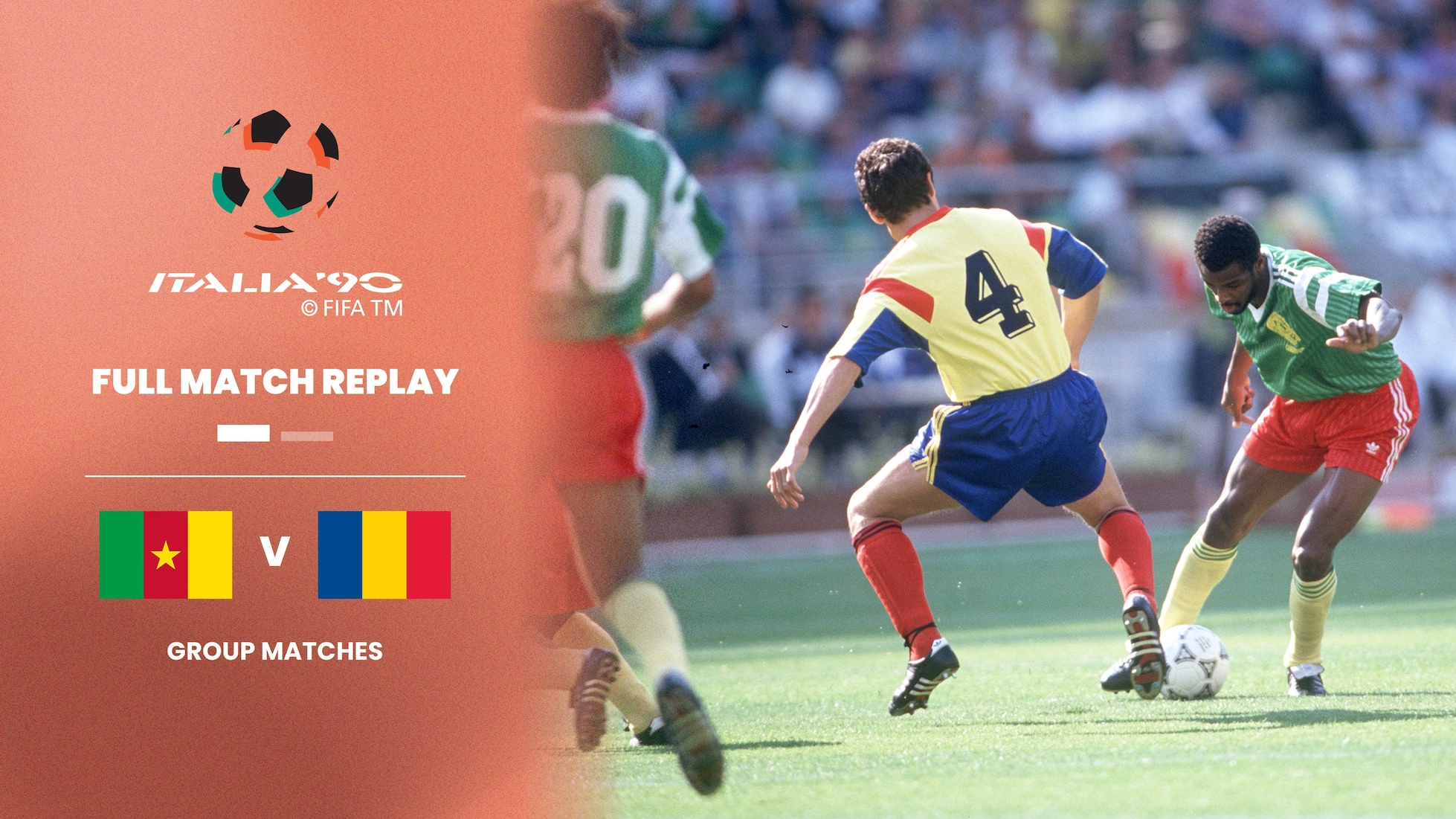 Cameroun - Roumanie | Groupe B | Coupe du Monde de la FIFA, Italie 1990™ | Match complet
