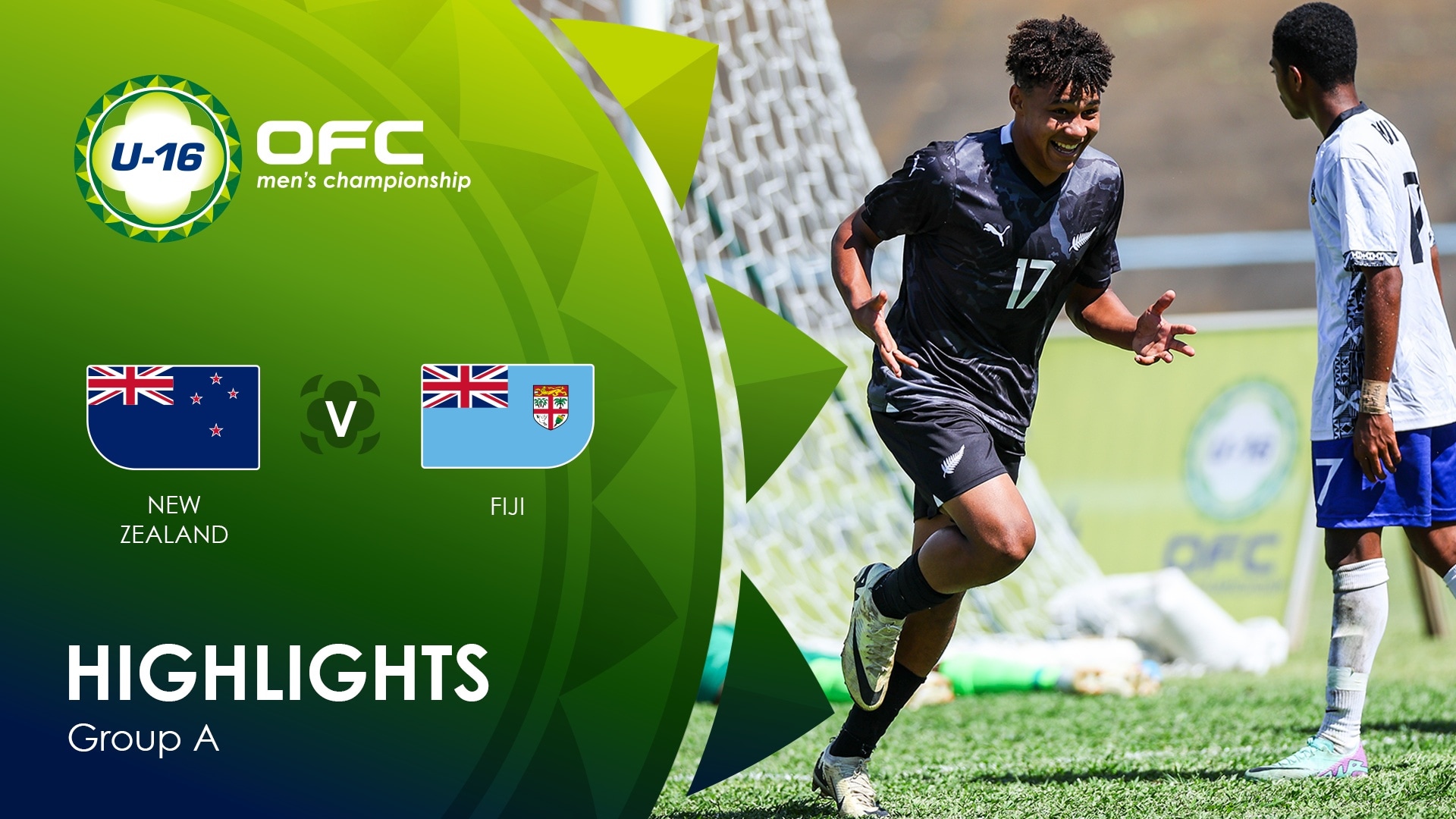 Nuova Zelanda - Figi | Gruppo A | OFC U-16 Men's Championship | Highlights
