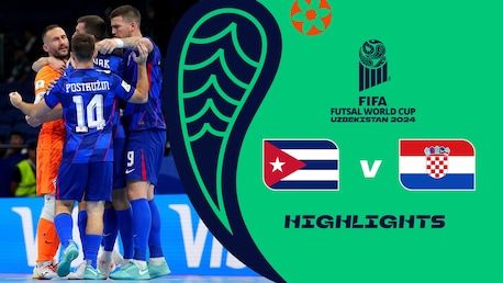 Cuba x Croácia | Grupo B | Copa do Mundo de Futsal da FIFA Uzbequistão 2024™ | Melhores momentos