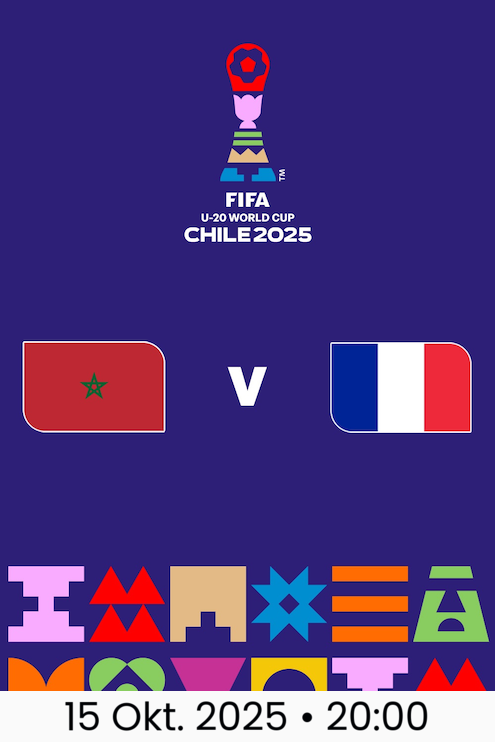Marokko - Frankreich | Halbfinale | FIFA U-20-Weltmeisterschaft Chile 2025™