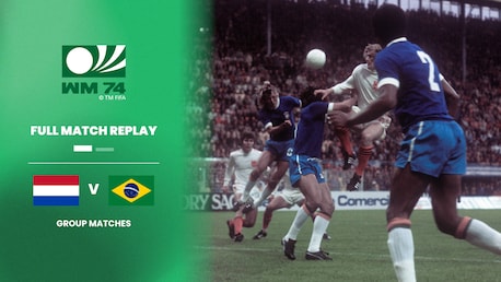Holanda x Brasil | Segunda Fase - Grupo A | Copa do Mundo da FIFA Alemanha 1974 | Jogo completo