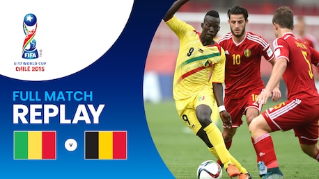 Mali - Belgio | Semifinali | Coppa del Mondo FIFA U-17 Cile 2015 | Match completo