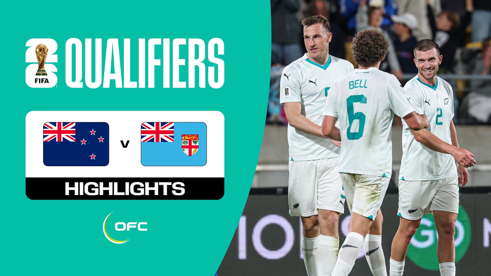 New Zealand v Fiji | Semi-finals | OFC Qualifiers | FIFA World Cup 26™ | Highlights