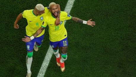 Neymar Goal 13' | Brazil v Korea Republic | FIFA World Cup Qatar 2022™