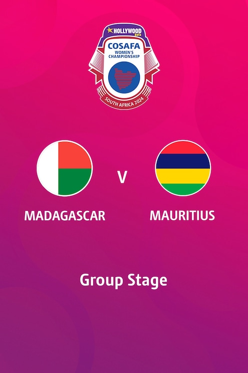 Madagaskar - Mauritius | Gruppenphase | HOLLYWOODBETS COSAFA Women's Championship 2024 | Spiel in voller Länge