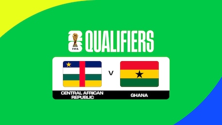 Central African Republic v Ghana | FIFA World Cup 26™ CAF Qualifiers | Full Match Replay