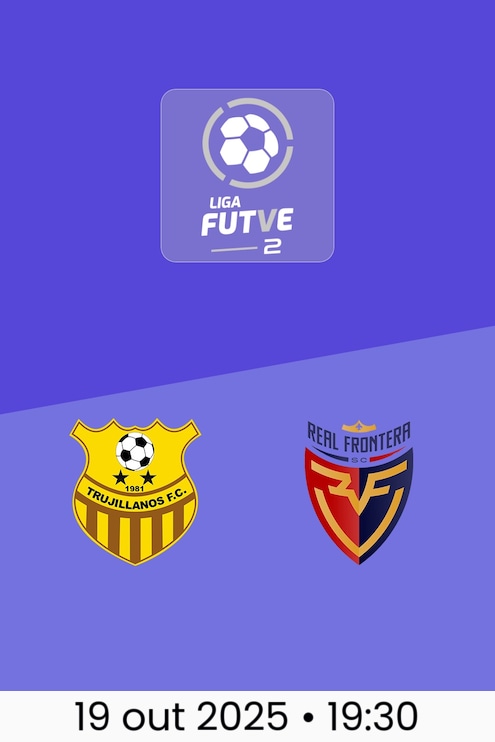 Trujillanos FC x Real Frontera | Liga FUTVE 2 - 2025