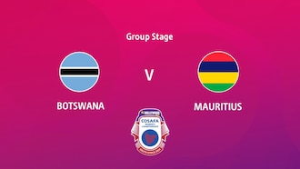 Botsuana x Maurício | Fase de grupos | HOLLYWOODBETS COSAFA Women's Championship 2024 | Jogo completo