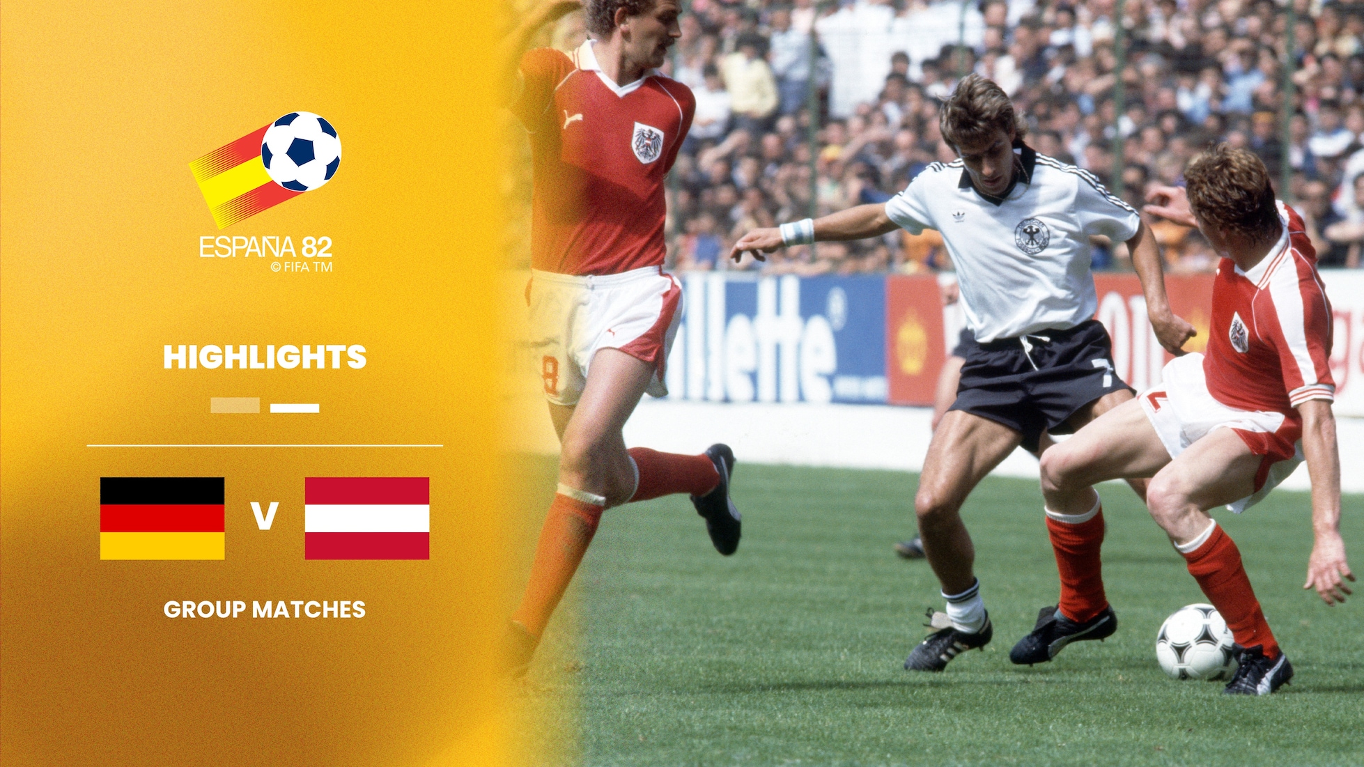 Bundesrepublik Deutschland - Österreich | Gruppe 2 | FIFA Fussball-Weltmeisterschaft Spanien 1982™ | Highlights