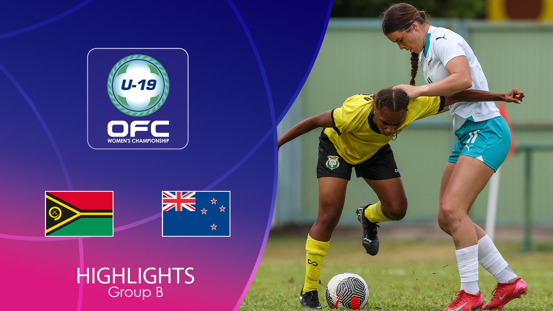 Vanuatu v New Zealand | OFC U-19 Women's Championship | Highlights