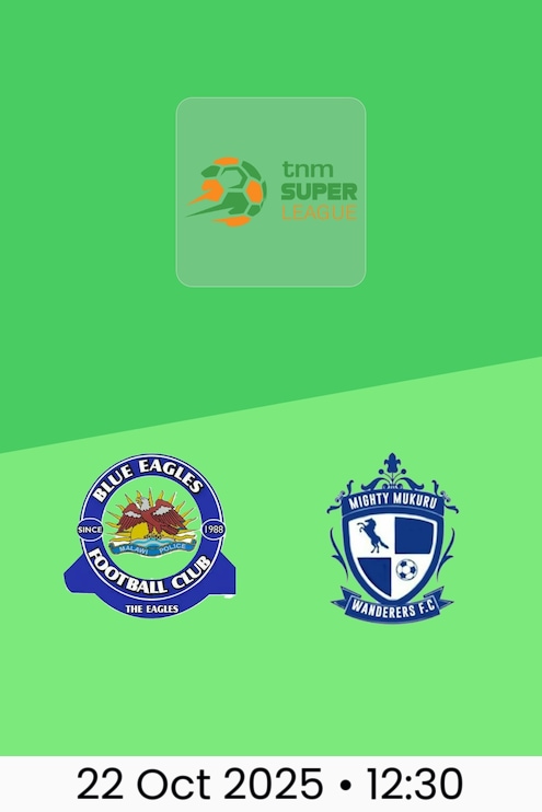 Blue Eagles v Mighty Wanderers | TNM Super League 2025