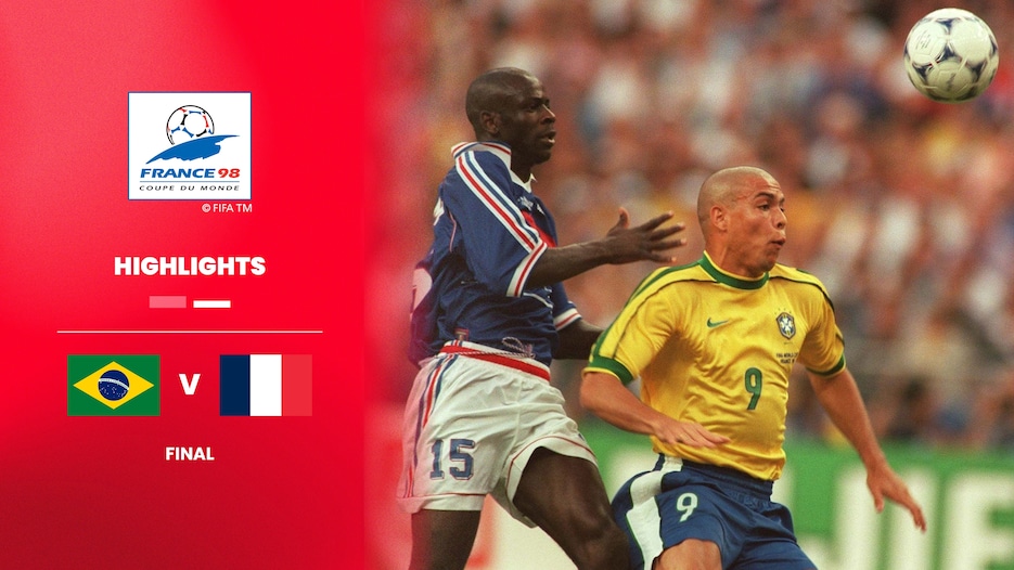Brasil vs Francia | Final | Copa Mundial de la FIFA Francia 1998™ | Highlights