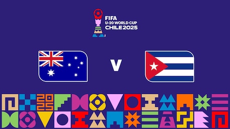 Australien - Kuba | Gruppe D | FIFA U-20-Weltmeisterschaft Chile 2025™ | Spiel in voller Länge