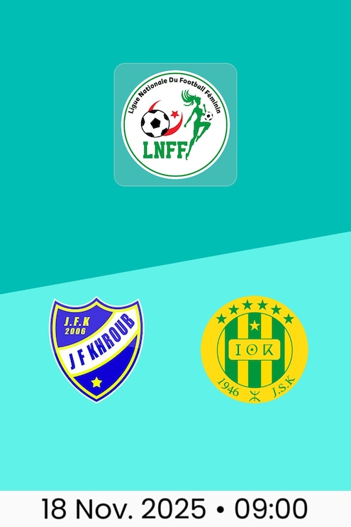 JF Khroub - JS Kabylie | Ligue Nationale du Football Féminin 2025/26