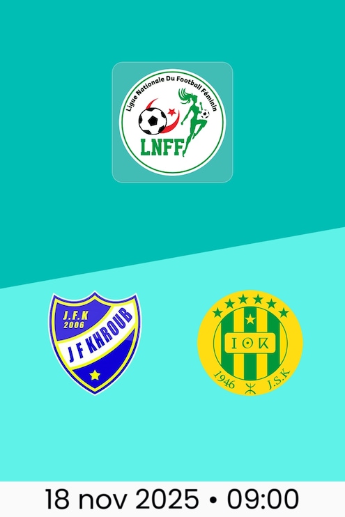 JF Khroub - JS Kabylie | Ligue Nationale du Football Féminin 2025/26