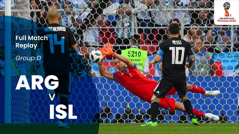 Argentina 1 x 1 Islândia  Copa do Mundo da FIFA™: melhores momentos