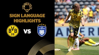 Borussia Dortmund x Ulsan HD | Grupo F | FIFA Club World Cup 2025™ | Melhores momentos (Linguagem de sinais)