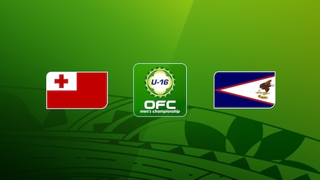 Tonga vs American Samoa | Fase de clasificación | Campeonato Masculino Sub-16 de la OFC 2025 | Partido completo