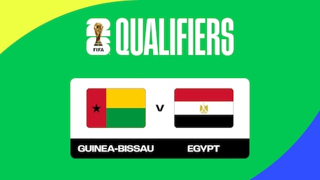 Guinea-Bissau v Egypt | FIFA World Cup 26™ CAF Qualifiers | Full Match Replay