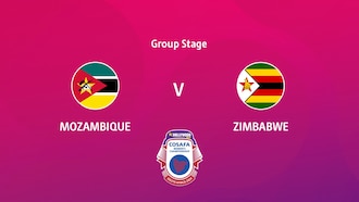 Moçambique x Zimbábue | Fase de grupos | HOLLYWOODBETS COSAFA Women's Championship 2024 | Jogo completo