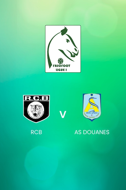 RCB x AS Douanes | Ligue 1 | Burkina Faso | Jogo Completo