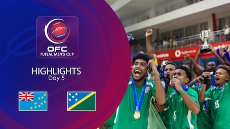 Tuvalu x Solomon Islands | Dia 5 | Copa Masculina de Futsal OFC 2025 | Melhores momentos