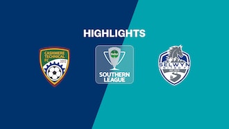 Cashmere Technical vs Selwyn United