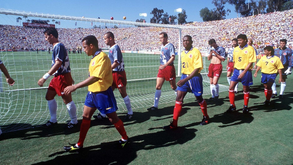 Das Tor von Adolfo Valencia 90' | USA - Kolumbien | FIFA Fussball-Weltmeisterschaft USA 1994™