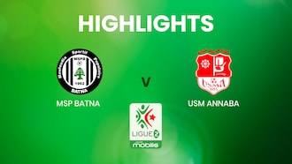 MSP Batna - USM Annaba | Ligue 2 | Algerien | Highlights
