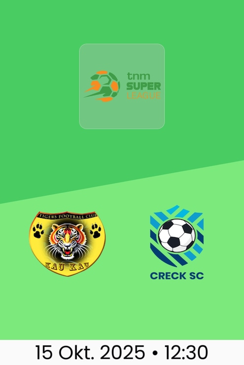 Mighty Tigers FC - Creck Sporting FC | TNM Super League 2025