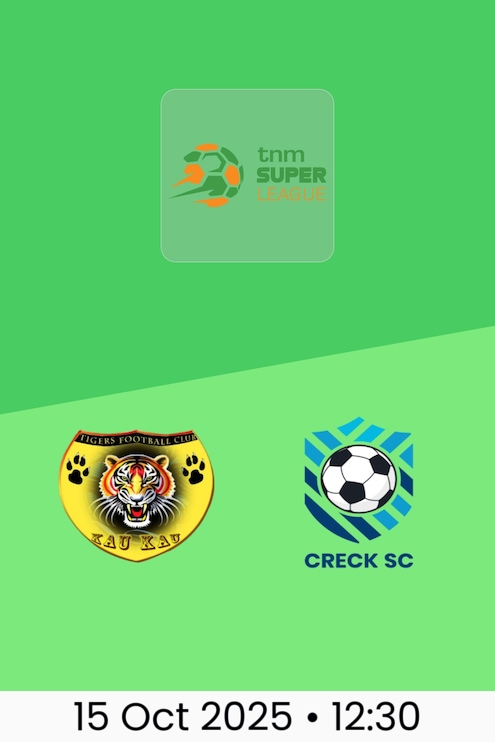 Mighty Tigers FC v Creck Sporting FC | TNM Super League 2025