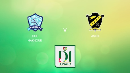 CDF Haknour x ASKO | Championnat de Première Division D1 2024/25 | Jogo Completo