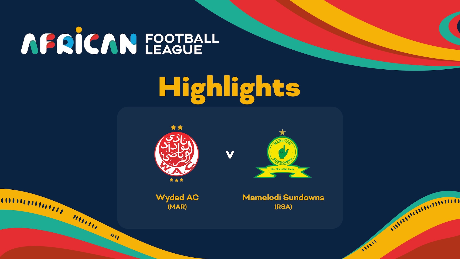 Wydad AC vs Mamelodi Sundowns | Finale | African Football League | Résumé vidéo