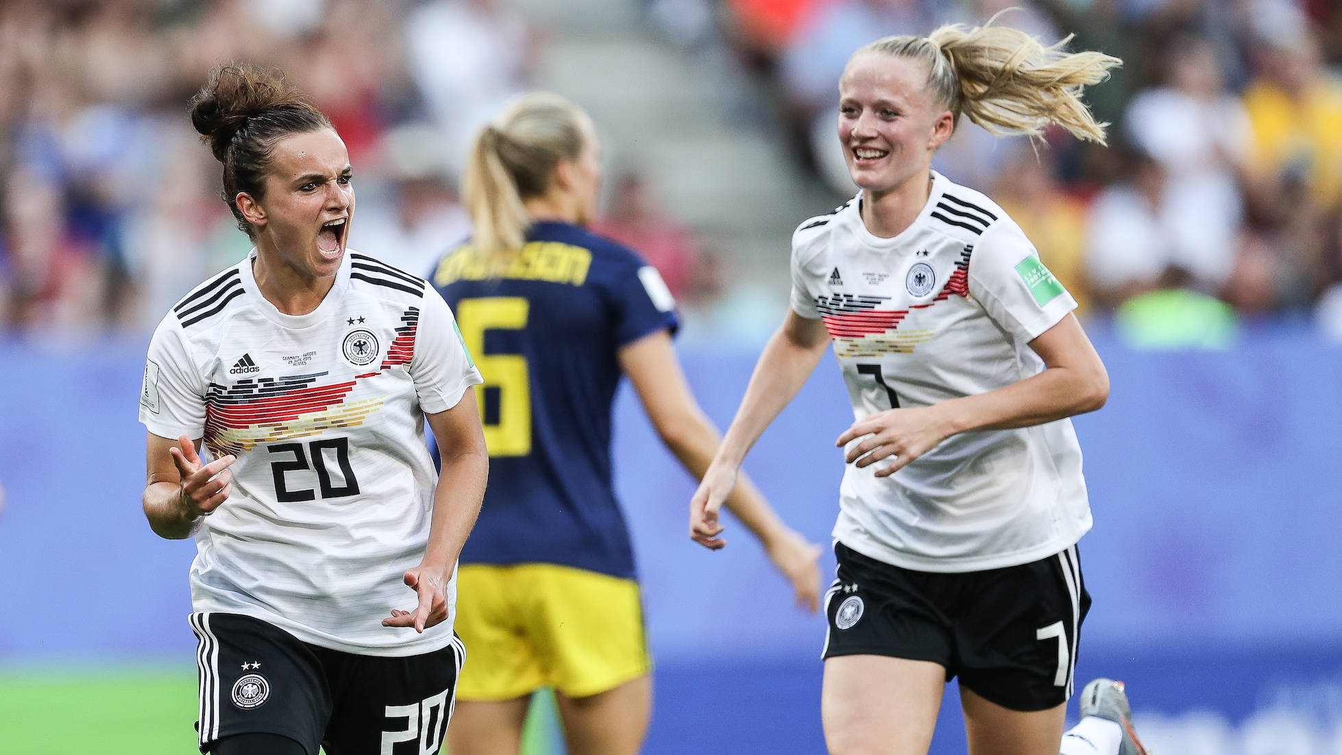 Le but de Lina Maria Magull 15' | Allemagne - Suède | Coupe du Monde Féminine de la FIFA, France 2019™