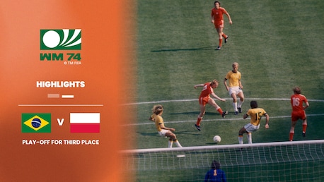 Brasil vs Polonia | Partido por el tercer puesto | Copa Mundial de la FIFA Alemania 1974™ | Highlights