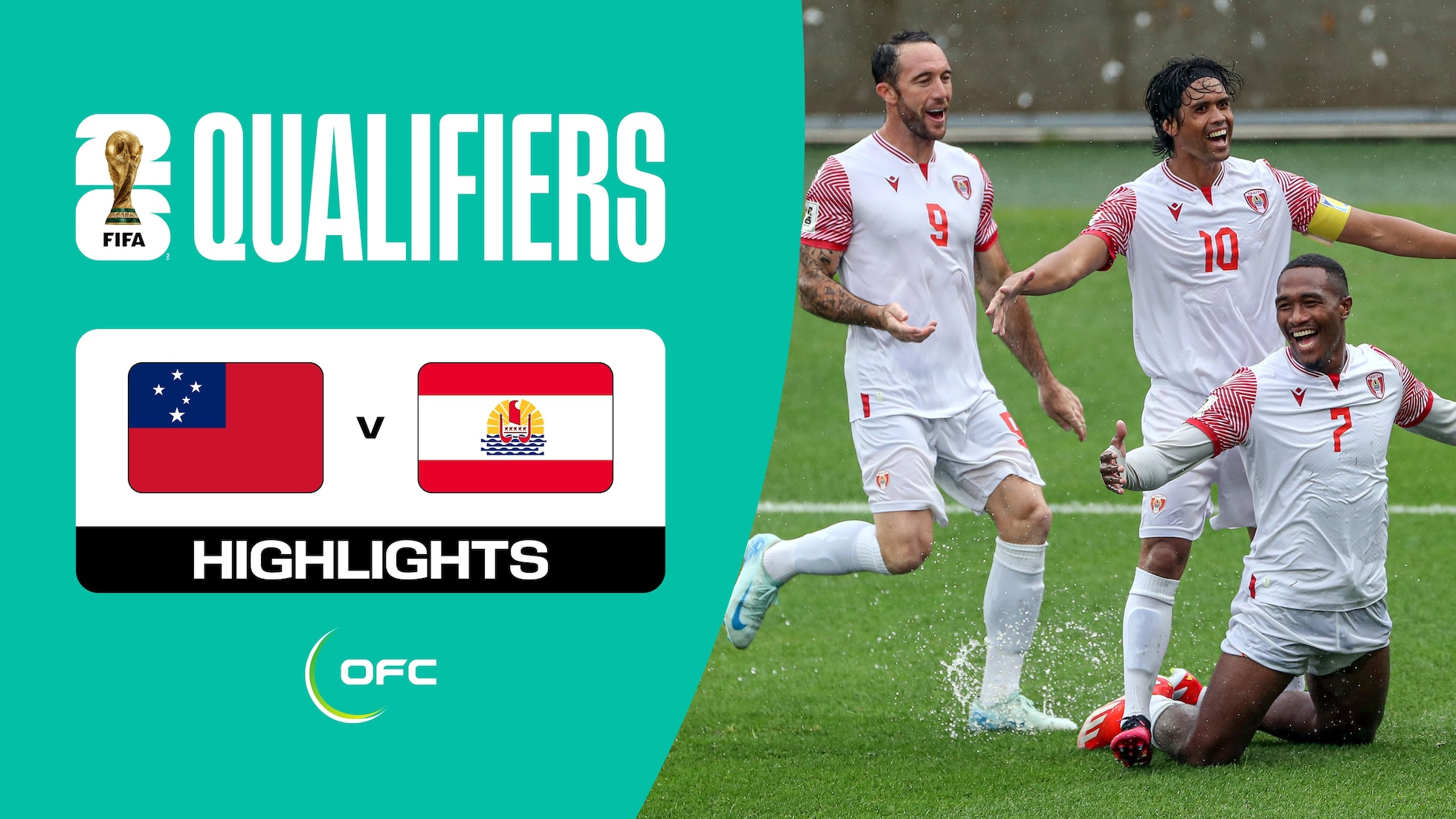 Samoa v Tahiti | Group B | Second Round | OFC Qualifiers | FIFA World Cup 26™ | Highlights