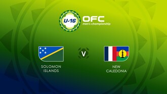 Îles Salomon - Nouvelle-Calédonie | Groupe B | OFC U-16 Men's Championship | Match complet