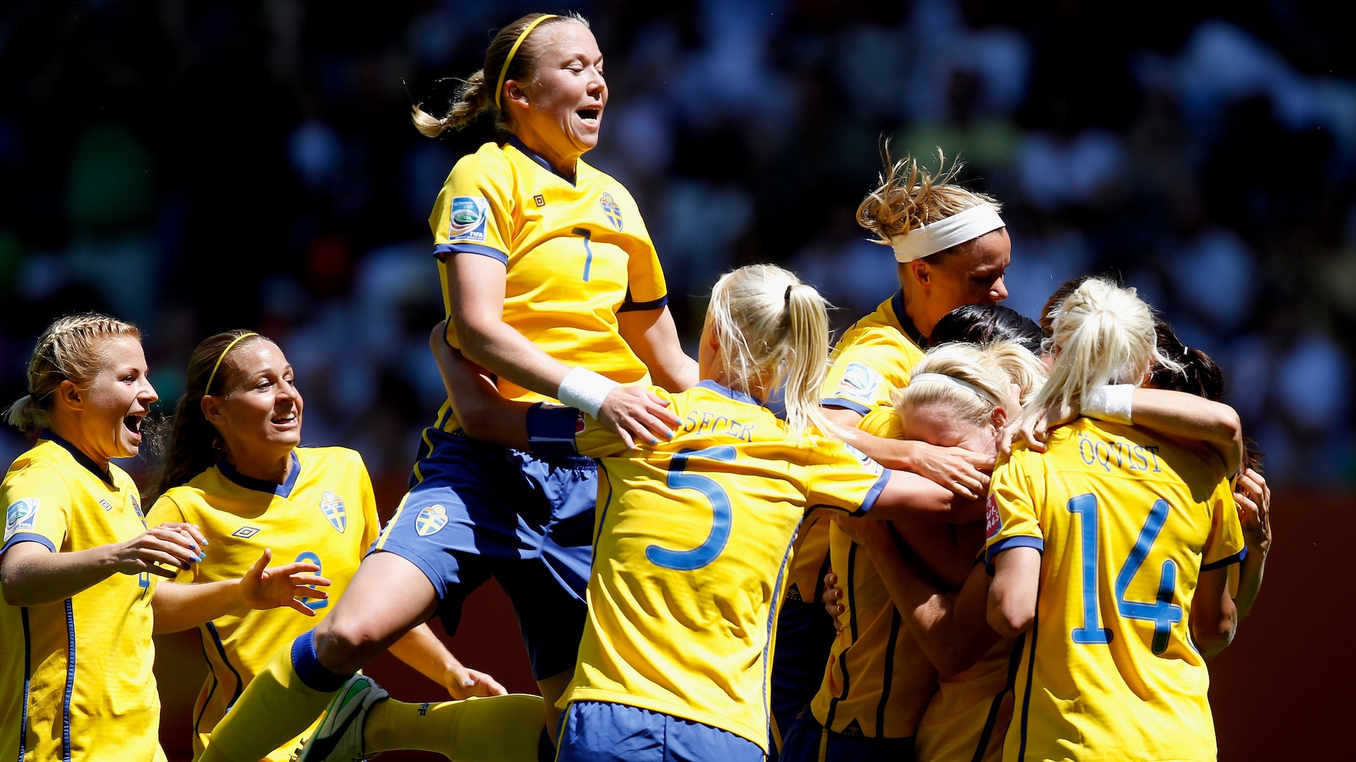 Le but de Therese Sjogran 10' | Suède - Australie | Coupe du Monde Féminine de la FIFA, Allemagne 2011™