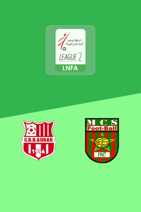 CRB Adrar - MC Saida | Ligue 2 2025/26 | Match complet