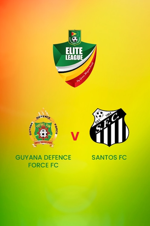 Guyana Defence Force FC x Santos FC | GFF Elite League | Guiana | Jogo completo