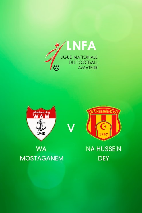 WA Mostaganem - NA Hussein Dey | Ligue 2 2024/25 | Algerie | Match Complet