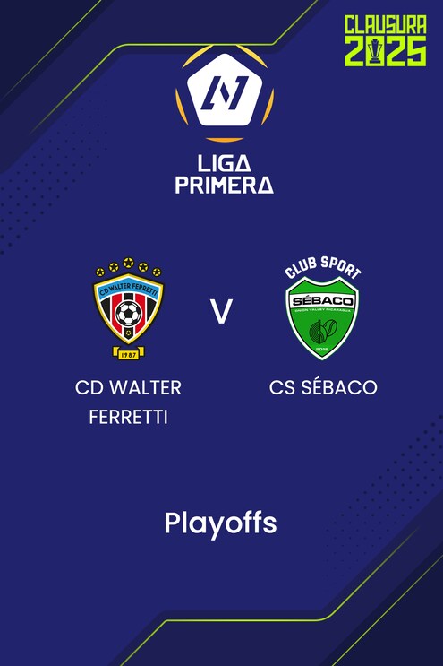 CD Walter Ferretti - CS Sébaco | Playoffs | Liga Primera Nicaragua 2024/25 | Match complet