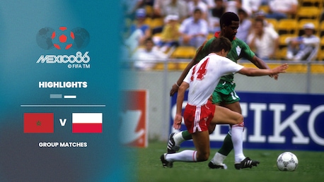 Maroc - Pologne | Groupe F | Coupe du Monde de la FIFA, Mexique 1986™ | Résumé vidéo