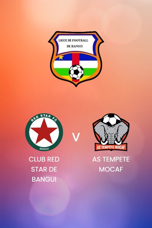 Club Red Star de Bangui vs AS Tempete Mocaf | Ligue de Bangui 2024/25 | Partido completo