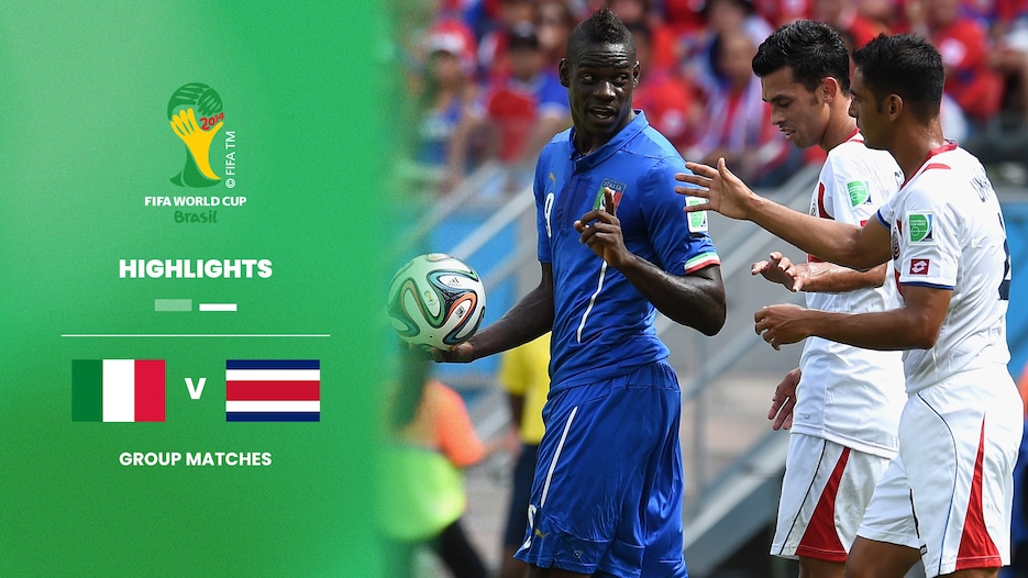 Italia - Costa Rica | Gruppo D | Coppa del Mondo FIFA Brasile 2014 | Highlights