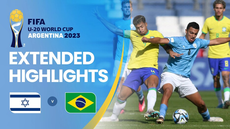 Israel vs Brasil | Cuartos de final | Copa Mundial Sub-20 de la FIFA Argentina 2023™ | Highlights Extendidos