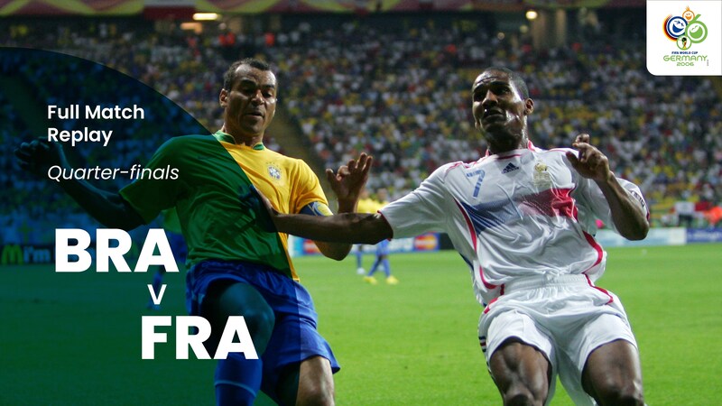 WATCH: 2006 World Cup flashback replay - Brazil v France